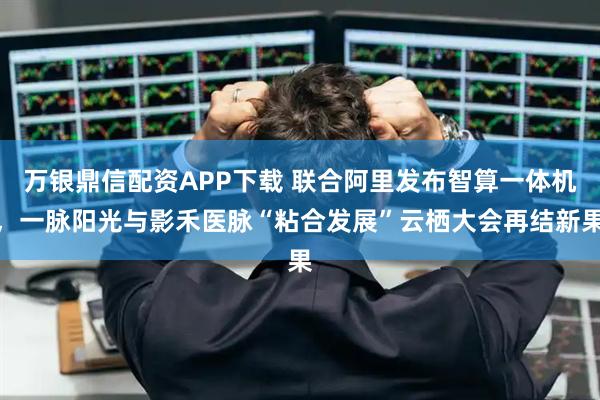 万银鼎信配资APP下载 联合阿里发布智算一体机，一脉阳光与影禾医脉“粘合发展”云栖大会再结新果